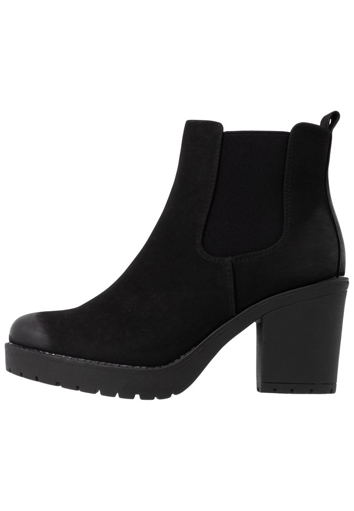 Bottes D'hiver Anna Field D'hiver Block heel platform Slip on Noir Femme | TUZ-8490724